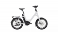 Bild 1 von Qio Eins AP-8 R Compact - E-Bike mit Gates Riemen  / (Hinterradnabe) Freilauf / (Farbe) crystal white